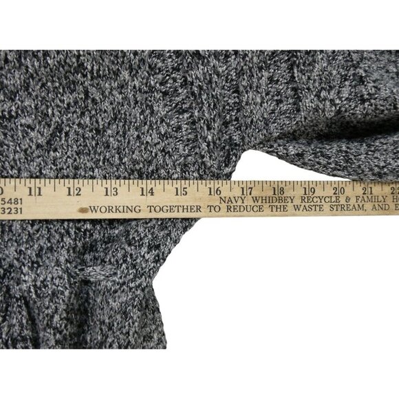 J Jill Balloon Sleeve Cardigan‎ Sweater Women Size L Belted Grey Boho - Picture 4 of 8
